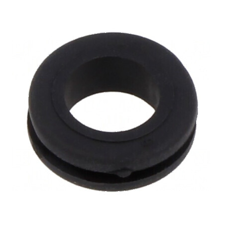 Manșon negru Øorif.mont 10,9mm Øorif 8mm -40÷135°C UL94HB | Electronic-mag.ro | Componente Electronice