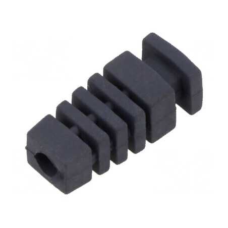 Manșon Ø4mm L23mm gri închis | Electronic-mag.ro | Componente Electronice
