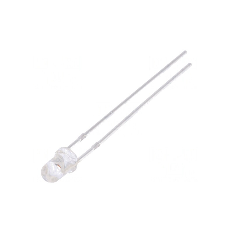 LED 3mm galbenă 15000-20000mcd 30° convex | Electronic-mag.ro | Componente Electronice