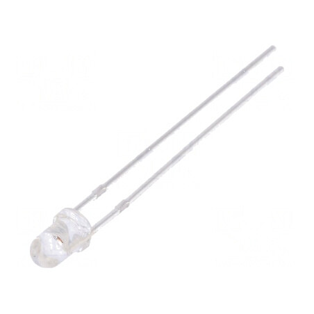 LED 3mm galbenă 15000-20000mcd 30° convex | Electronic-mag.ro | Componente Electronice