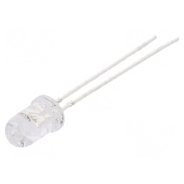 LED 5mm albastru 8400mcd 15° convex 5,5-20V | Electronic-mag.ro | Componente Electronice
