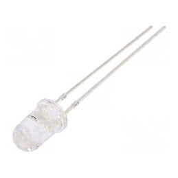 LED CR 5mm Albastru 12000mcd 15° Convex | Electronic-mag.ro | Componente Electronice