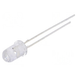 LED 5mm portocalie 1120-1560mcd 30° convex | Electronic-mag.ro | Componente Electronice