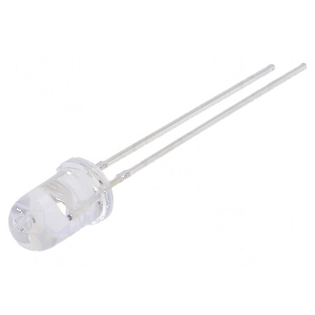 LED 5mm portocalie 1120-1560mcd 30° convex | Electronic-mag.ro | Componente Electronice