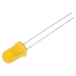 LED 5mm portocalie clipire 330-500mcd 60° 20mA | Electronic-mag.ro | Componente Electronice