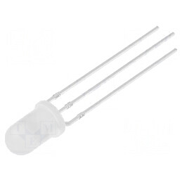 LED 5mm roșie/verde 30° convex nr. term 3 | Electronic-mag.ro | Componente Electronice