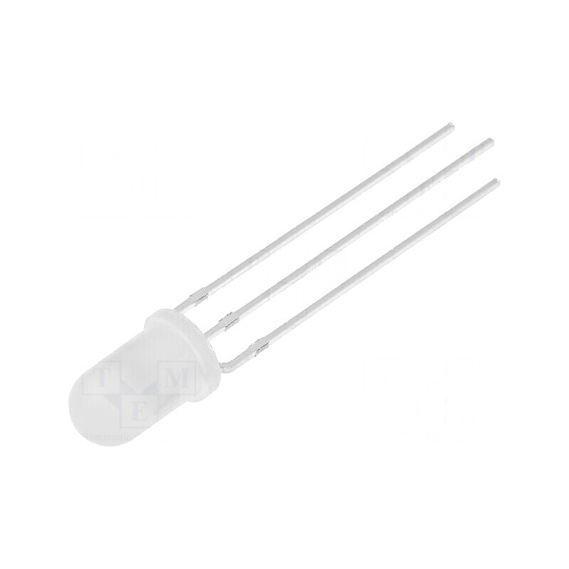 LED 5mm roșie/verde 30° convex nr. term 3 | Electronic-mag.ro | Componente Electronice