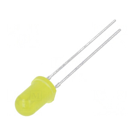 LED 5mm galbenă clipitoare 220-330mcd 60° 20mA | Electronic-mag.ro | Componente Electronice