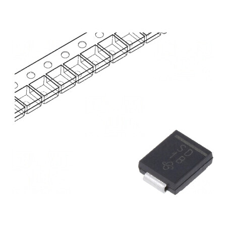 Diodă redresoare SMD 200V 3A DO214AB SMC Ufmax 1,15V | Electronic-mag.ro | Componente Electronice