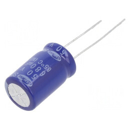 Condensator electrolitic THT 680uF 50VDC Ø12,5x20mm ±20% | Electronic-mag.ro | Componente Electronice
