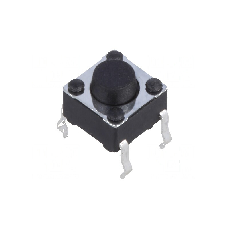 Microîntrerupător TACT SPST-NO 0,05A 12VDC THT | Electronic-mag.ro | Componente Electronice Microîntrerupător TACT SPST-NO 0,05A 12VDC THT | Electronic-mag.ro | Componente Electronice