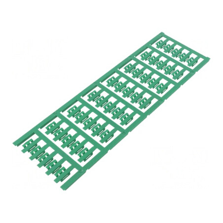 Markere verde 2÷3,5mm poliamidă 66 -40÷100°C clichet SFC | Electronic-mag.ro | Componente Electronice