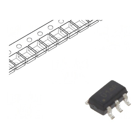 IC digital CMOS SMD SOT23-5 1 Ch 0,8-2,7VDC -40-85°C | Electronic-mag.ro | Componente Electronice
