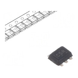 Comutator analogic SPDT CMOS SMD 1,65-5,5VDC 1 IN 4 | Electronic-mag.ro | Componente Electronice