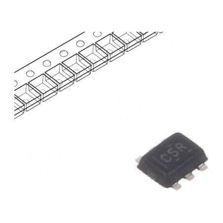 Comutator analogic SPDT CMOS SMD 1,65-5,5VDC 1 IN 4 | Electronic-mag.ro | Componente Electronice
