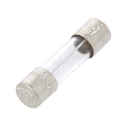 Siguranţă întârziere 100mA 250VAC 5x20mm alamă | Electronic-mag.ro | Componente Electronice