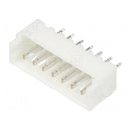 Conector cablu-placă soclu tată 1,25mm PIN 7 THT 125V 1A | Electronic-mag.ro | Componente Electronice