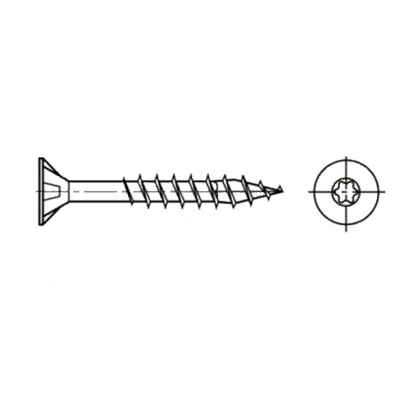 Şurub lemn 4,5x40 Torx TX20 SPAX BN 15002 | Electronic-mag.ro | Componente Electronice