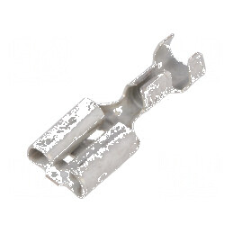 Terminal plat 6,3mm mamă 1÷2,5mm2 crimpat pe cablu | Electronic-mag.ro | Componente Electronice