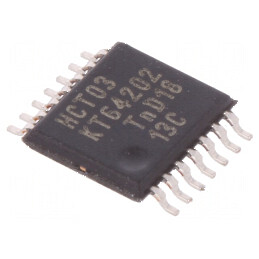 Circuit integrat NAND digital 4 canale CMOS TTL SMD TSSOP14 4,5-5,5VDC | Electronic-mag.ro | Componente Electronice