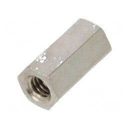 Piuliță distanțieră filetată 8mm M2,5 hexagonală | Electronic-mag.ro | Componente Electronice