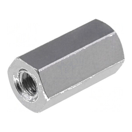 Piuliță distanțieră filetată 8mm M2 hexagonală | Electronic-mag.ro | Componente Electronice