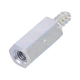 Piuliță distanțieră filetată 12mm M3 hexagonală | Electronic-mag.ro | Componente Electronice