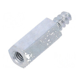Piuliță distanțieră filetată 12mm M3 hexagonală | Electronic-mag.ro | Componente Electronice