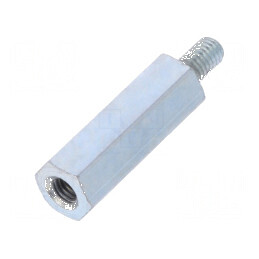 Piuliță distanțieră filetată 18mm M3 | Electronic-mag.ro | Componente Electronice