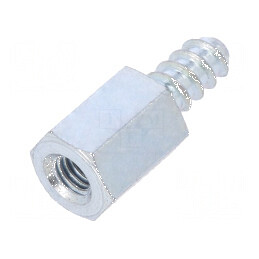 Piuliță distanțieră filetată 8mm M3 hexagonală | Electronic-mag.ro | Componente Electronice