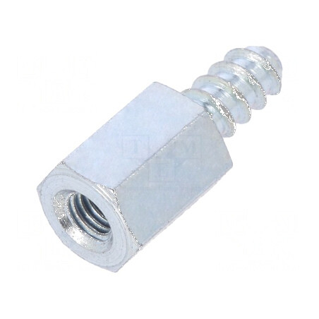 Piuliță distanțieră filetată 8mm M3 hexagonală | Electronic-mag.ro | Componente Electronice
