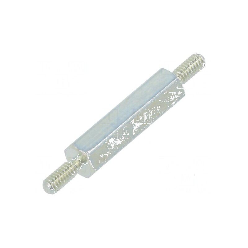 Piuliță distanțieră filetată 15mm M2 hexagonală | Electronic-mag.ro | Componente Electronice