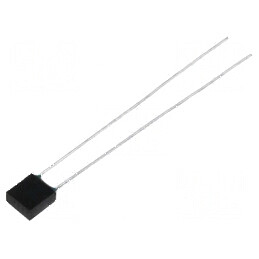 Siguranță termică 3A 150°C 6x6,5x2,8mm L55mm | Electronic-mag.ro | Componente Electronice