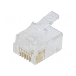 Conector RJ12 6p6c IDC, mufă crimpată | Electronic-mag.ro | Componente Electronice