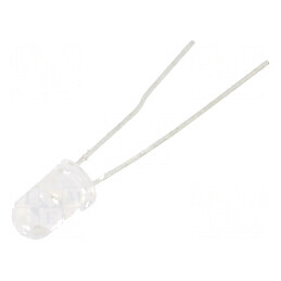 LED 5mm Ambră 12000-32900mcd 15° Convex 130mW | Electronic-mag.ro | Componente Electronice