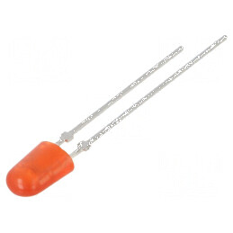 LED oval roşu 5,1x3,7x7mm 20mA 2,1÷2,6VDC | Electronic-mag.ro | Componente Electronice
