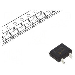 Punte redresoare monofazat Urmax 1kV 1A 50A DFS THT | Electronic-mag.ro | Componente Electronice