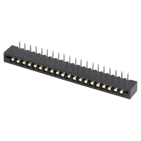 Conector FFC/FPC 90° 20 PIN Non-ZIF THT cositorit | Electronic-mag.ro | Componente Electronice