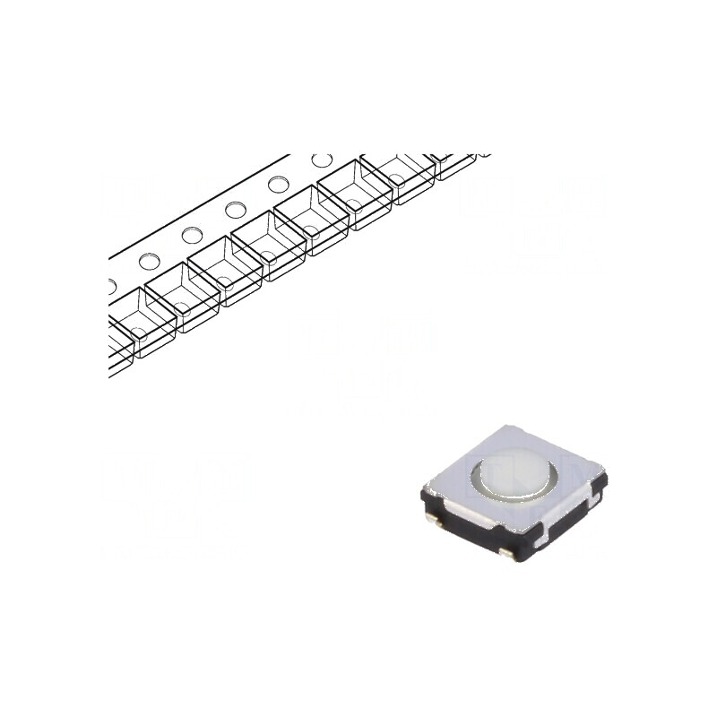 Microîntrerupător TACT SPST 0,02A 15VDC SMT Poz: 2 | Electronic-mag.ro | Componente Electronice Microîntrerupător TACT SPST 0,02A 15VDC SMT Poz: 2 | Electronic-mag.ro | Componente Electronice