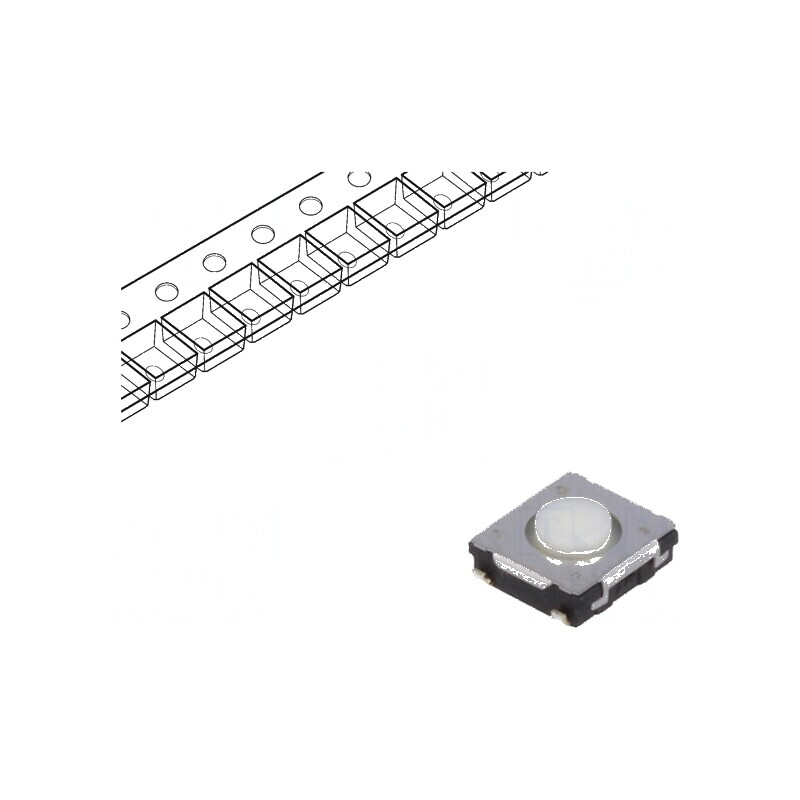 Microîntrerupător TACT SPST 0,02A/15VDC SMT Poz: 2 | Electronic-mag.ro | Componente Electronice Microîntrerupător TACT SPST 0,02A/15VDC SMT Poz: 2 | Electronic-mag.ro | Componente Electronice