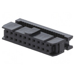 Conector IDC mufă mamă 20 PIN fără presare cablu | Electronic-mag.ro | Componente Electronice