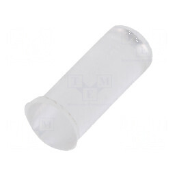 Tub LED rotund Ø3mm convex drept | Electronic-mag.ro | Componente Electronice