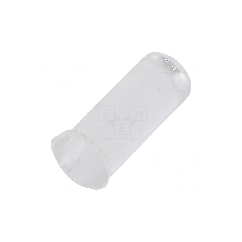 Tub LED rotund Ø3mm convex drept | Electronic-mag.ro | Componente Electronice