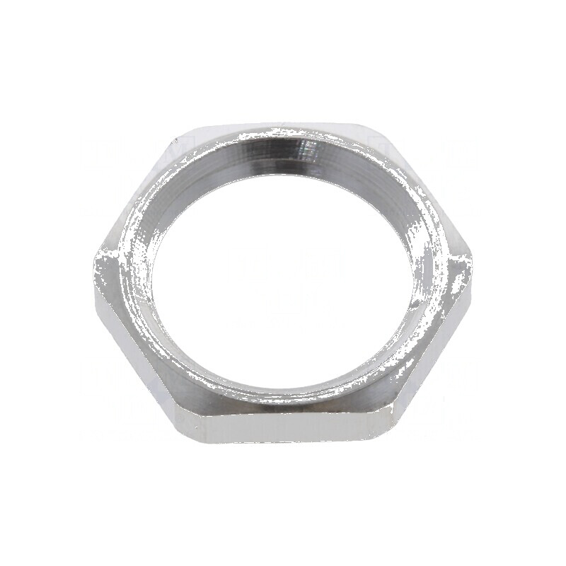 Piuliță PG7 alamă nichel 2,8mm, cheie 15mm, filet PG GM-MS | Electronic-mag.ro | Componente Electronice Piuliță PG7 alamă nichel 2,8mm, cheie 15mm, filet PG GM-MS | Electronic-mag.ro | Componente Electronice