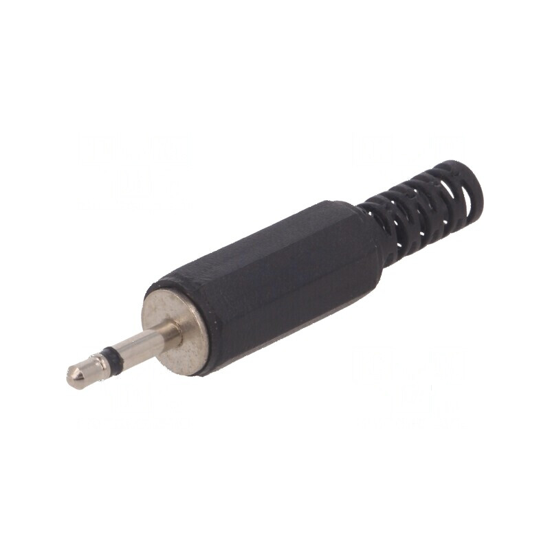 Conector Jack 2,5mm Mufă Tată Mono cu Manşon Piste 2 Drept | Electronic-mag.ro | Componente Electronice