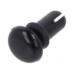 Diblu poliamidă 3,5mm x 6,1mm negru | Electronic-mag.ro | Componente Electronice