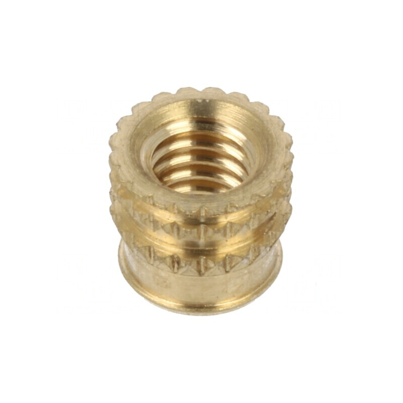 Adaos filetat alamă M4 5,6mm pentru plastic - BN 37885 | Electronic-mag.ro | Componente Electronice Adaos filetat alamă M4 5,6mm pentru plastic - BN 37885 | Electronic-mag.ro | Componente Electronice