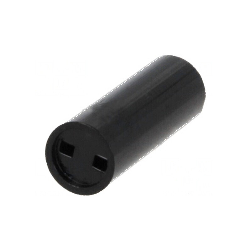 Bucșă de distanțare LED 5mm pentru LED 3mm, lungime 12mm, neagră | Electronic-mag.ro | Componente Electronice Bucșă de distanțare LED 5mm pentru LED 3mm, lungime 12mm, neagră | Electronic-mag.ro | Componente Electronice