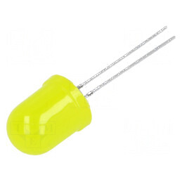 LED galben 10mm cu clipire 220-330mcd 30° 20mA | Electronic-mag.ro | Componente Electronice