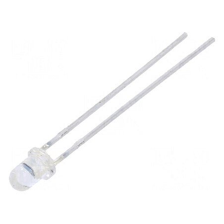 Fotodiodă PIN 3mm THT 940nm 45° 10nA Convexă Transparentă | Electronic-mag.ro | Componente Electronice